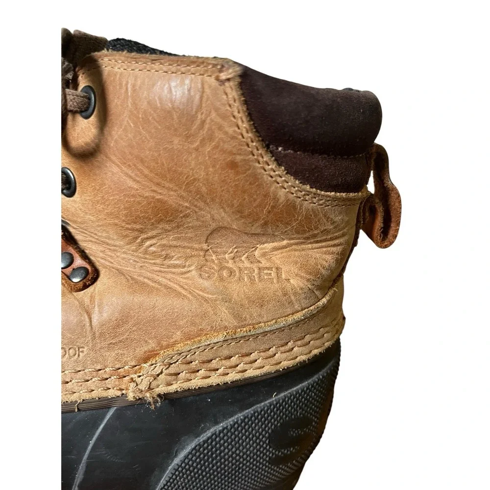 Sorel Men's  Ankeny NM2101-326 Waterproof Duck Boots Lace-Up, Size 12